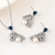 Picture of Good Swarovski Element Bear 2 Piece Jewelry Set