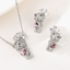 Show details for Fashion Bear 2 Piece Jewelry Set in Exclusive Design
