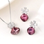 Show details for Copper or Brass Pink 2 Piece Jewelry Set at Great Low Price