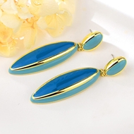 Picture of Hypoallergenic Gold Plated Irregular Dangle Earrings with Easy Return
