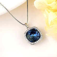 Show details for Purchase Copper or Brass Platinum Plated Pendant Necklace with Wow Elements