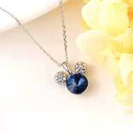 Show details for Recommended Platinum Plated Fashion Pendant Necklace from Top Designer