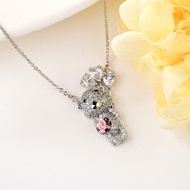 Show details for Best Swarovski Element Copper or Brass Pendant Necklace