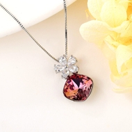 Show details for Fashion Flowers & Plants Pendant Necklace with Worldwide Shipping