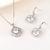 Picture of Famous Geometric Cubic Zirconia 2 Piece Jewelry Set