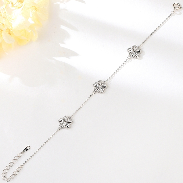 Picture of Buy Platinum Plated Party Fashion Bracelet with Low Cost