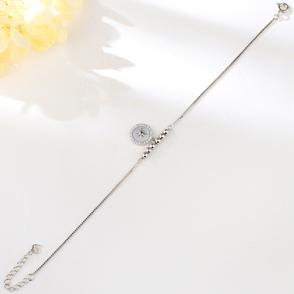 Picture of 925 Sterling Silver Party Fashion Bracelet with Unbeatable Quality