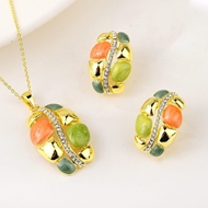 Picture of Great Artificial Crystal Irregular 2 Piece Jewelry Set