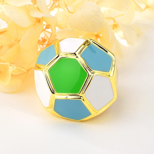 Picture of Classic Enamel Fashion Ring in Exclusive Design
