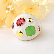 Show details for Zinc Alloy Gold Plated Fashion Ring at Super Low Price