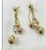 Picture of Hypoallergenic Multi-tone Plated Zinc Alloy Dangle Earrings
