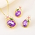 Picture of Low Price Zinc Alloy Artificial Crystal 2 Piece Jewelry Set from Trust-worthy Supplier