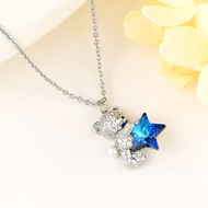 Show details for Purchase Platinum Plated Party Pendant Necklace with Fast Delivery