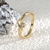 Picture of Designer Gold Plated White Fashion Ring with No-Risk Return