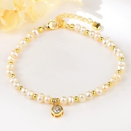 Show details for Classic fresh water pearl Fashion Bracelet in Flattering Style