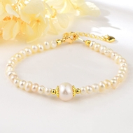 Show details for Fashion fresh water pearl Classic Fashion Bracelet