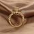 Picture of Copper or Brass Party Fashion Ring from Certified Factory
