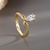 Picture of Designer Gold Plated Irregular Fashion Ring with Easy Return