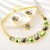 Picture of Need-Now Colorful Artificial Crystal 4 Piece Jewelry Set from Editor Picks