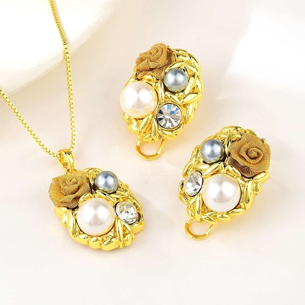 Picture of Fashionable Party Flowers & Plants 2 Piece Jewelry Set