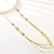 Picture of Bulk Gold Plated Party Long Pendant with No-Risk Return