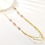 Show details for Bulk Gold Plated Party Long Pendant with No-Risk Return