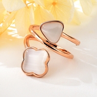 Show details for Amazing Opal Love & Heart Fashion Ring Show details for Amazing Opal Love & Heart Fashion Ring