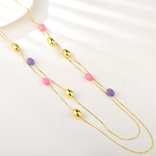 Show details for Latest Geometric Classic Fashion Sweater Necklace