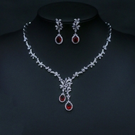 Show details for Delicate Flowers & Plants Platinum Plated 2 Piece Jewelry Set Show details for Delicate Flowers & Plants Platinum Plated 2 Piece Jewelry Set