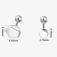 Picture of 925 Sterling Silver Party Stud Earrings with Unbeatable Quality