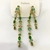 Picture of Good Cubic Zirconia Green Dangle Earrings