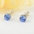 Picture of 925 Sterling Silver Platinum Plated Dangle Earrings at Great Low Price