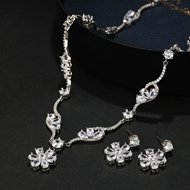 Picture of Buy Platinum Plated Luxury 2 Piece Jewelry Set with SGS/ISO Certification
