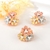 Picture of Zinc Alloy Flowers & Plants 2 Piece Jewelry Set for Ladies