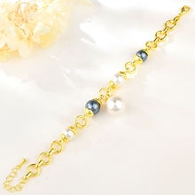 Show details for Classic Artificial Pearl Fashion Bangle with Full Guarantee