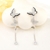 Picture of Fashion Butterfly Dangle Earrings with SGS/ISO Certification