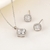 Picture of Reasonably Priced 925 Sterling Silver Cubic Zirconia 2 Piece Jewelry Set from Reliable Manufacturer