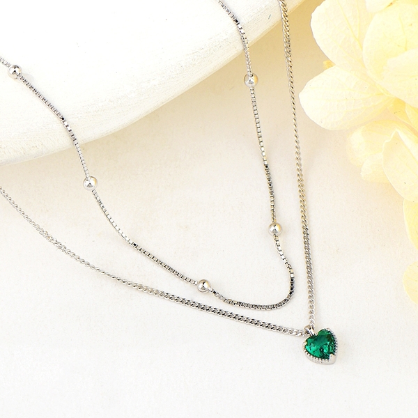 Picture of Fashion Green Pendant Necklace with Worldwide Shipping