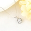 Show details for 925 Sterling Silver White Pendant Necklace from Certified Factory