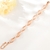 Picture of Bulk Rose Gold Plated White Fashion Bangle Exclusive Online