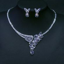 Show details for Party Butterfly 2 Piece Jewelry Set with Speedy Delivery