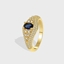 Show details for Delicate Geometric Fashion Ring in Flattering Style