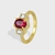Picture of Copper or Brass Gold Plated Fashion Ring with Unbeatable Quality