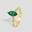 Show details for Wholesale Gold Plated Cubic Zirconia Fashion Ring with No-Risk Return