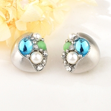 Show details for Zinc Alloy Platinum Plated Dangle Earrings at Super Low Price