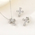 Picture of Latest Cross Cubic Zirconia 2 Piece Jewelry Set