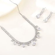 Show details for Delicate Geometric 2 Piece Jewelry Set at Unbeatable Price