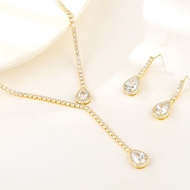 Show details for Low Price Copper or Brass Geometric 2 Piece Jewelry Set from Trust-worthy Supplier