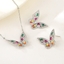 Show details for Charming Colorful Delicate 2 Piece Jewelry Set As a Gift