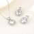 Picture of Good Quality Cubic Zirconia White 2 Piece Jewelry Set